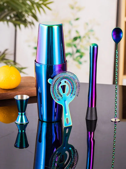 Set de Coctelería Arcoíris 5 Piezas