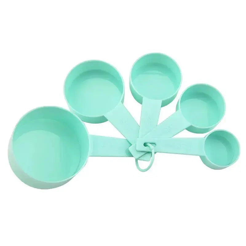 Set de 10 Tazas y Cucharas Medidoras de Plástico ¡Todo Chido!