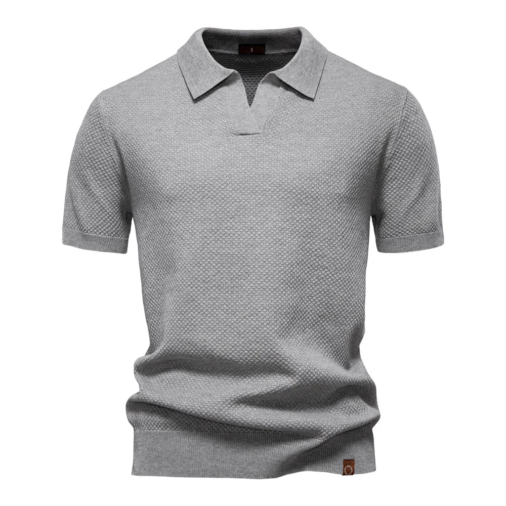 AIOPESON Playera Tipo Polo Hombre