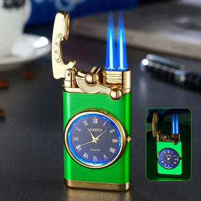 Encendedor Reloj Jet – Doble tubo, para exteriores ¡Todo Chido!