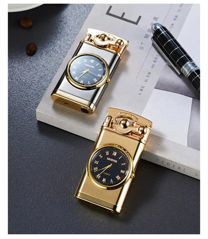 Encendedor Reloj Jet – Doble tubo, para exteriores ¡Todo Chido!