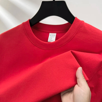 T-Shirt 100% Algodón Cuello Redondo
