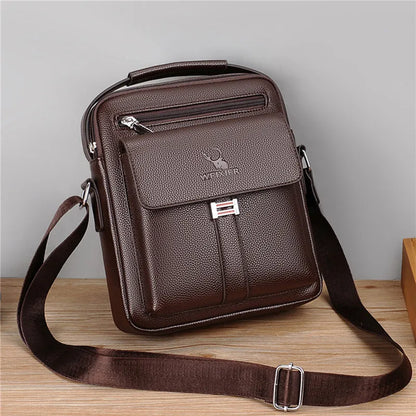 Mochila de Hombre de Piel Elegante y Comoda