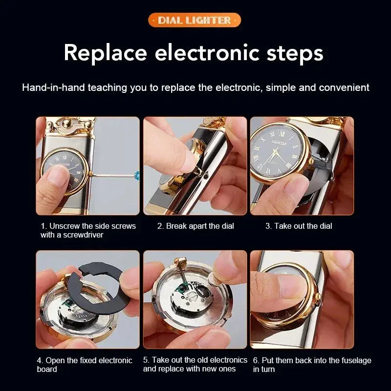 Encendedor Reloj Jet – Doble tubo, para exteriores ¡Todo Chido!