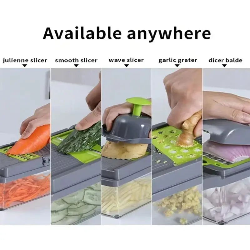 Rayador Multifuncional para Frutas y Verduras ¡Todo Chido!