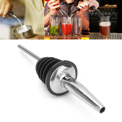 Tapón y Vertedor de Botella Acero Inoxidable (1/2/3/4 Pzas)