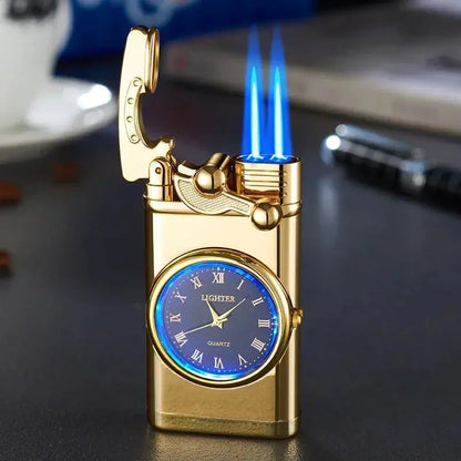 Encendedor Reloj Jet – Doble tubo, para exteriores ¡Todo Chido!