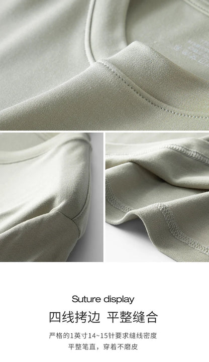 Tshirt Spandex para Hombres Cuello Crew