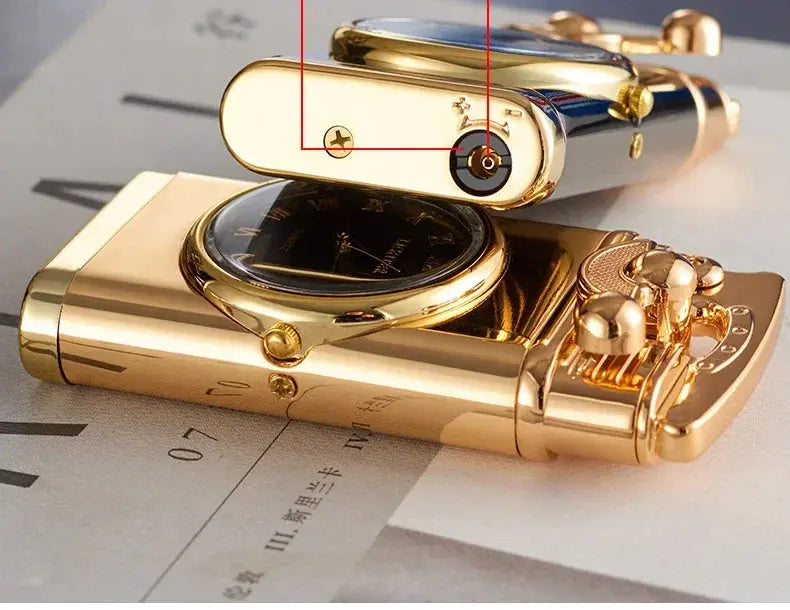 Encendedor Reloj Jet – Doble tubo, para exteriores ¡Todo Chido!