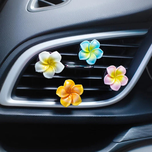 Clip Aromatizante Floral para Aire Acondicionado de Auto