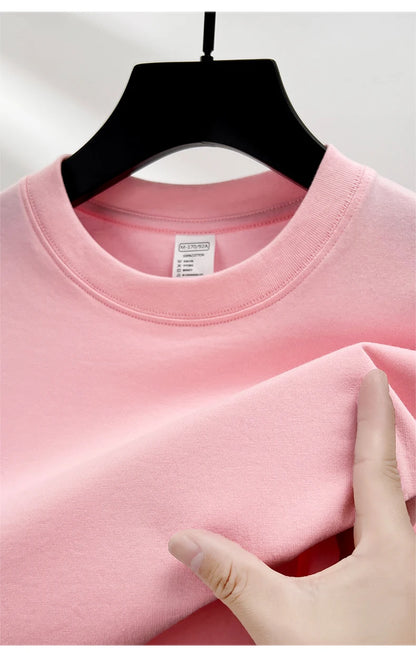 T-Shirt 100% Algodón Cuello Redondo