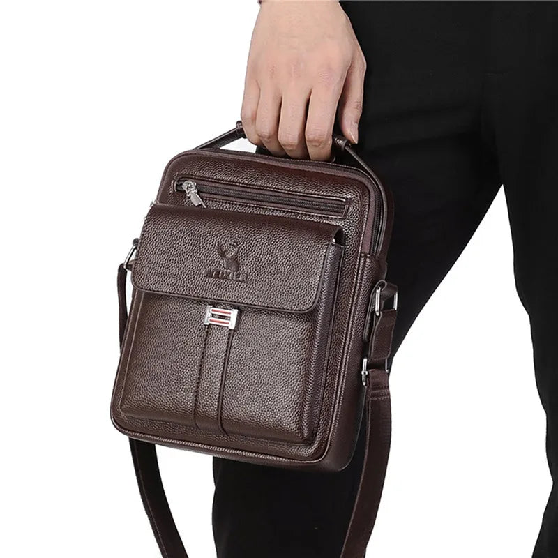 Mochila de Hombre de Piel Elegante y Comoda