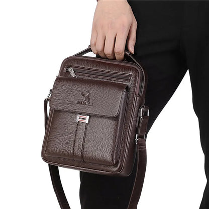 Mochila de Hombre de Piel Elegante y Comoda